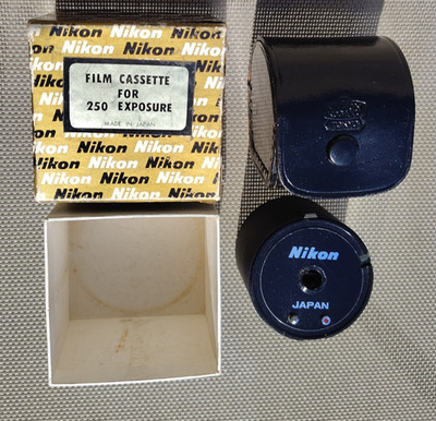 NIB Nikon FILM CASSETTE for 250 Exposure Back