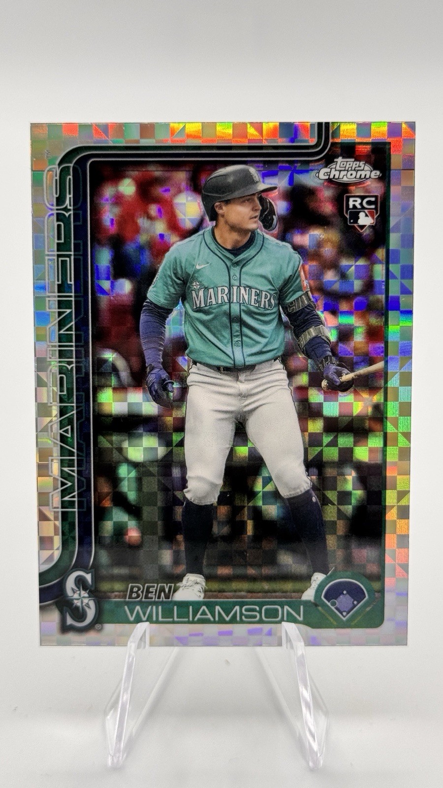 2025 Topps Chrome Update - Ben Williamson #USC168 X-Fractor (RC)