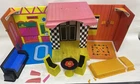 Vintage 1969 MATTEL Barbie Family House Fold-Out Vinyl Dollhouse Made In USA