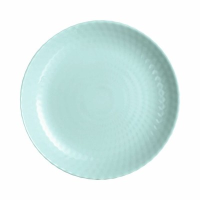 Flad plade Luminarc Pampille türkis Glas [Ø 25 cm]