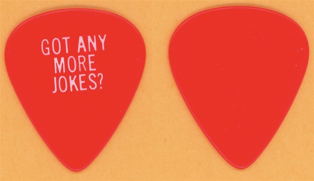 Eric Clapton Got Any More Jokes? Vintage Guitar Pick - 1978 Bakless Tour