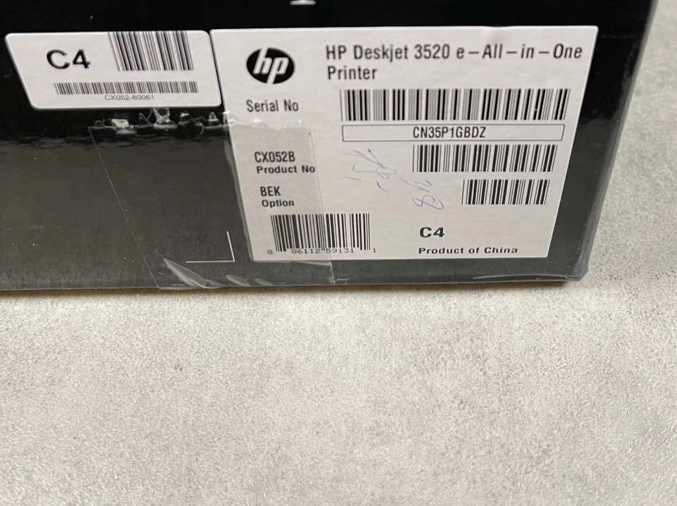 HP Deskjet 3520 - Tintenstrahldrucker - Drucker - Scanner - Kopierer - Neu & OVP - Bild 3 von 4