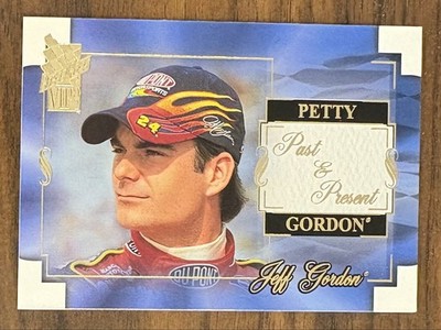 2002 Press Pass VIP - Past & Present Jeff Gordon, Richard Petty #48
