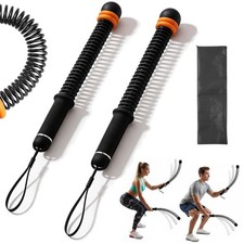 Adjustable Ropeless Battle Ropes, Cordless Weighted Training Ropes for Home Gym