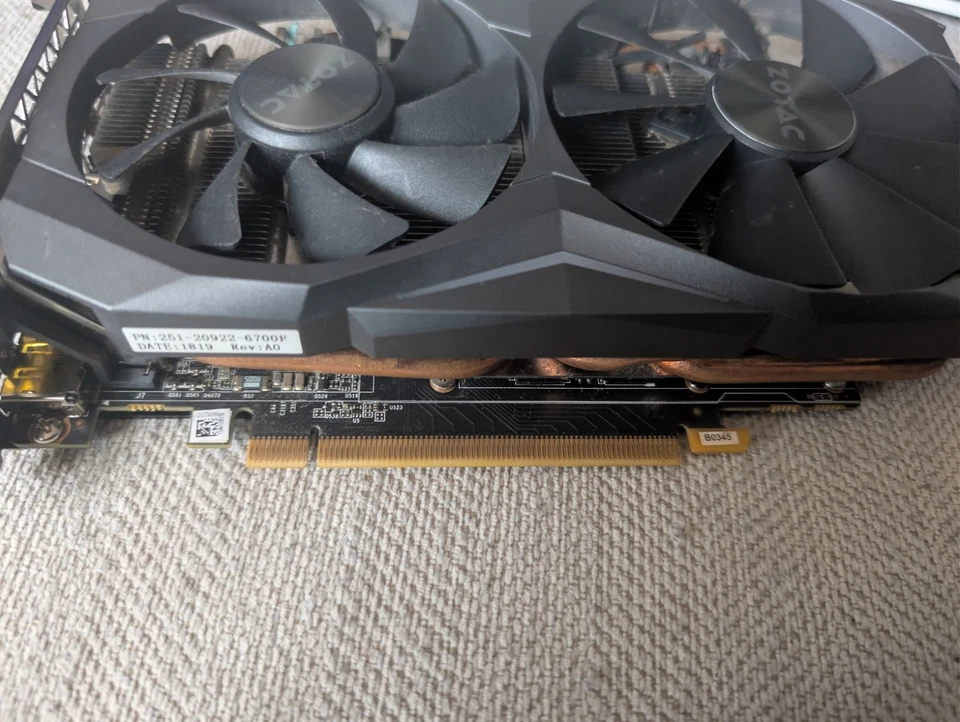 ZOTAC GeForce GTX 1080 Mini 8GB GDDR5X Graphic Card ZT-P10800H-10P - Image 2 of 4