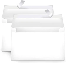100 Pack Invitation and Greeting Card Envelopes A9 with Self-Seal Closure