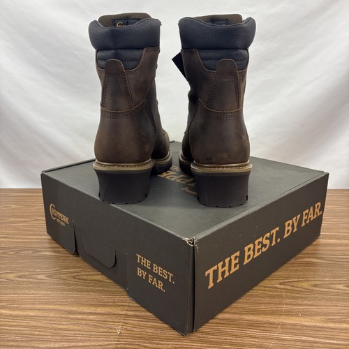 Chippewa Men's Hador 8" Steel Toe Insulated Logger Boot Style 55025 - Picture 4 of 16