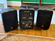 JBL EON 208P PA Speaker System Bluetooth Wired 300W RMS 2.0 Black