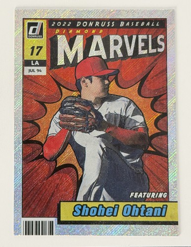 2022 Donruss Marvels Baseball SHOHEI OHTANI #M-9 Rapture