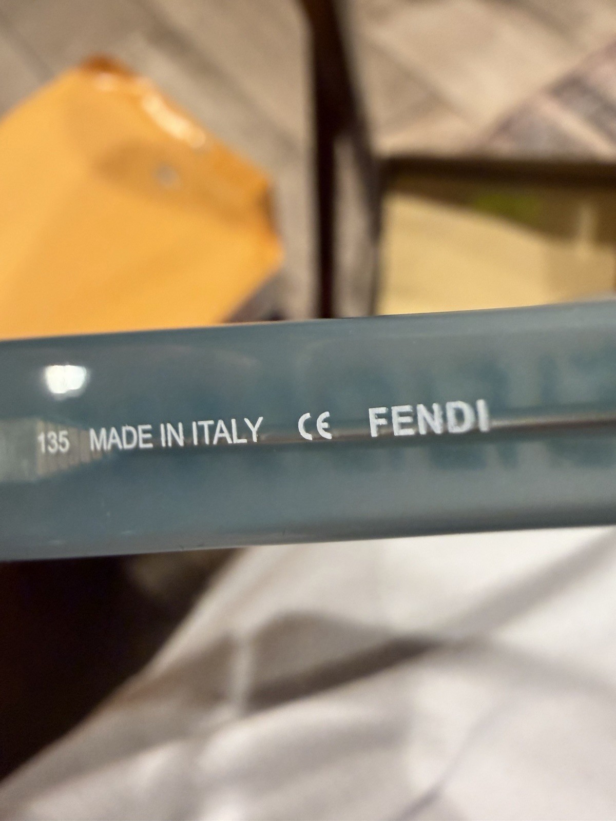 New Fendi Eyeglasses Frames F830 Blue  Full Set Case Incl Ready For Prescription thumbnail 7