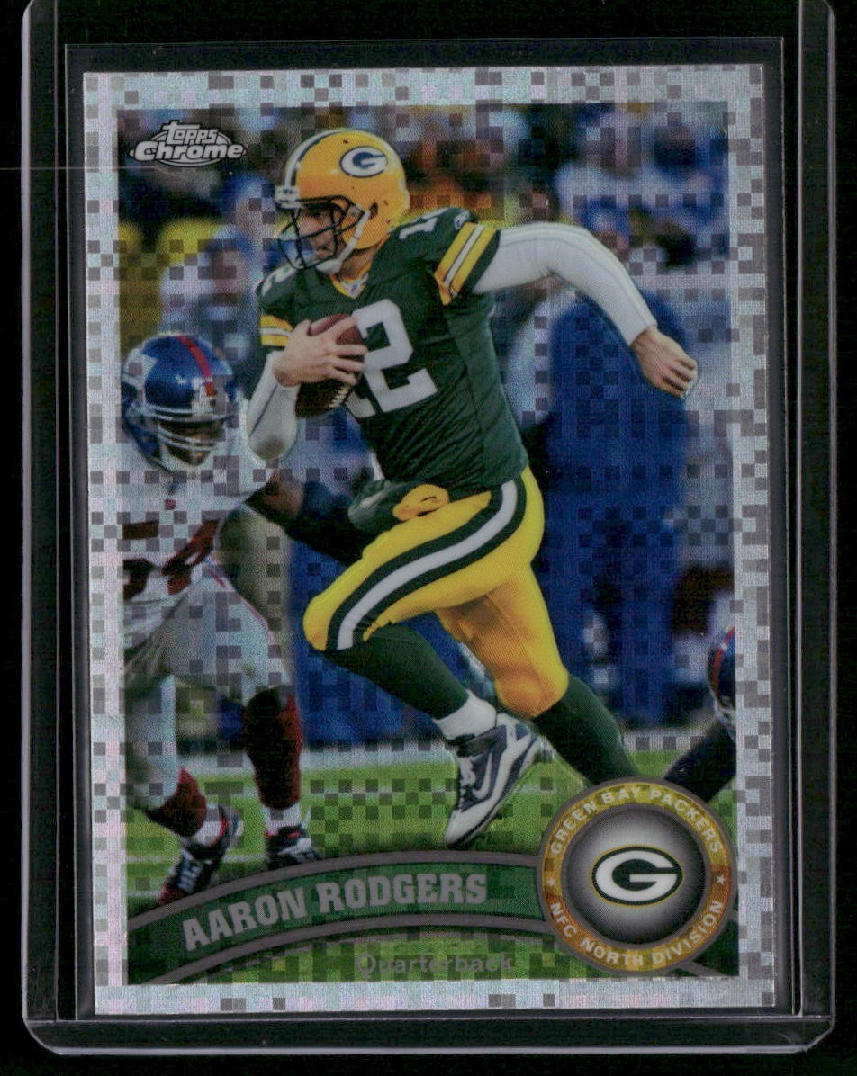 2011 Topps Chrome #100 Aaron Rodgers Xfractors