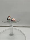 Vintage Hot Wheels Science Friction Space Cop 1977 White Chrome Orange