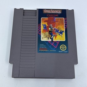 Gun.Smoke (Nintendo NES, 1988) Authentic Cartridge w/ Manual & Sleeve - TESTED