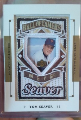 2003 Upper Deck Patch Collection - Hall of Famers Tom Seaver #150