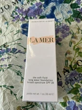 La Mer The Soft Fluid Long Wear Foundation (340 Suede) SPF20 30ml/1oz NIB