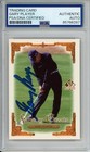 2001 UD UPPER DECK GOLF FAIRWAY GREATS GARY PLAYER SIGNED PSA DNA COA AUTOGRAPH