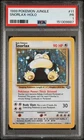 1999 POKEMON JUNGLE #11 SNORLAX-HOLO PSA 1