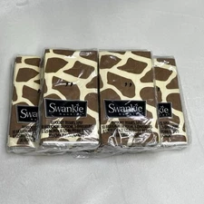 Swankie Hankie Tissue Packs-Animal Print Giraffe Set Of 5 Packages