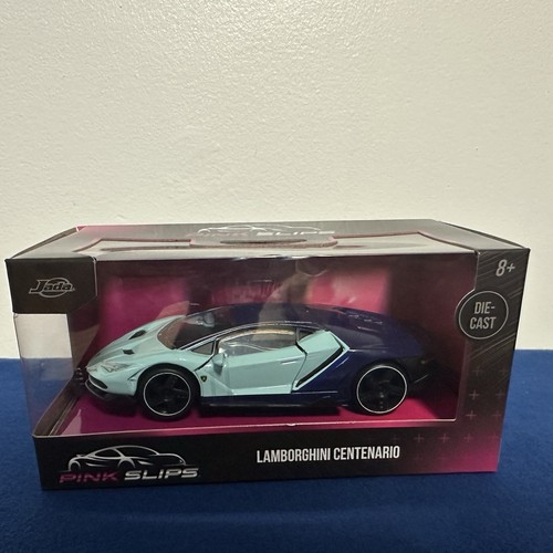 Modèle Réduit Jada 1:24 Lamborghini Centenario – Couleur Violet, Diecast, Neuf Sous Boîte