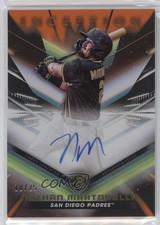 2023 Bowman Inception Auto Orange Foil 18/25 Nathan Martorella #BPA-NM Auto rw6