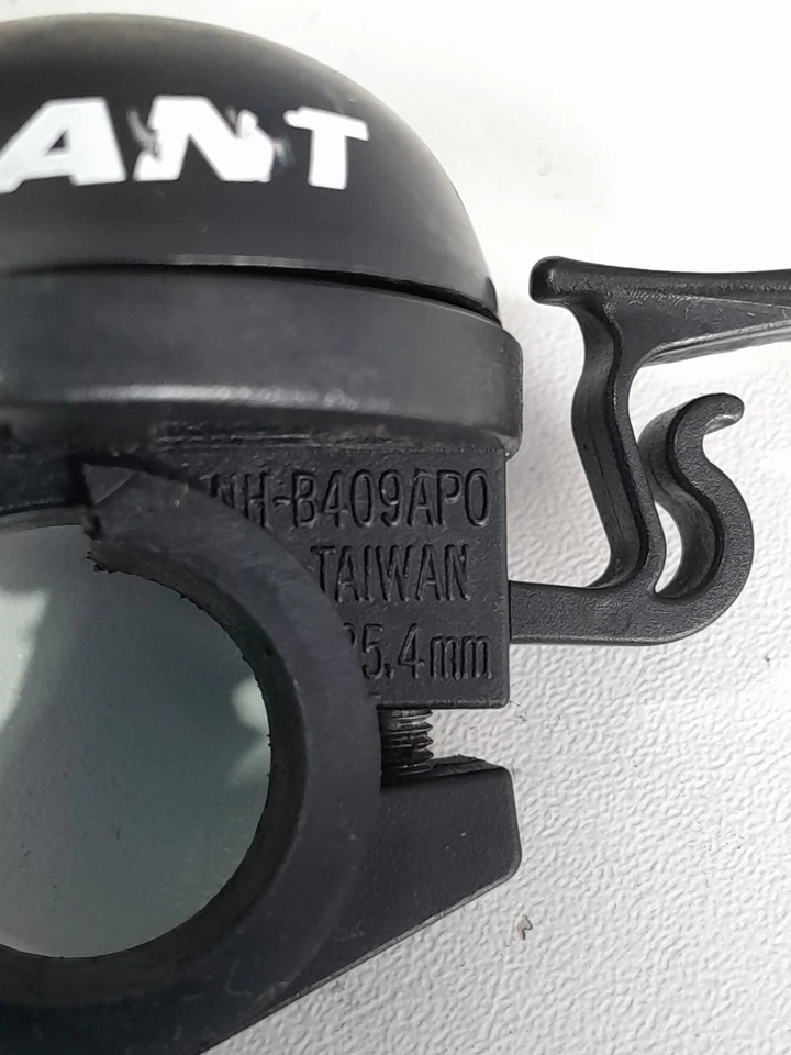 Campana de bicicleta GIGANTE genuina bicicleta Flick Ping Bell 25,4 mm Foto 3 de 4