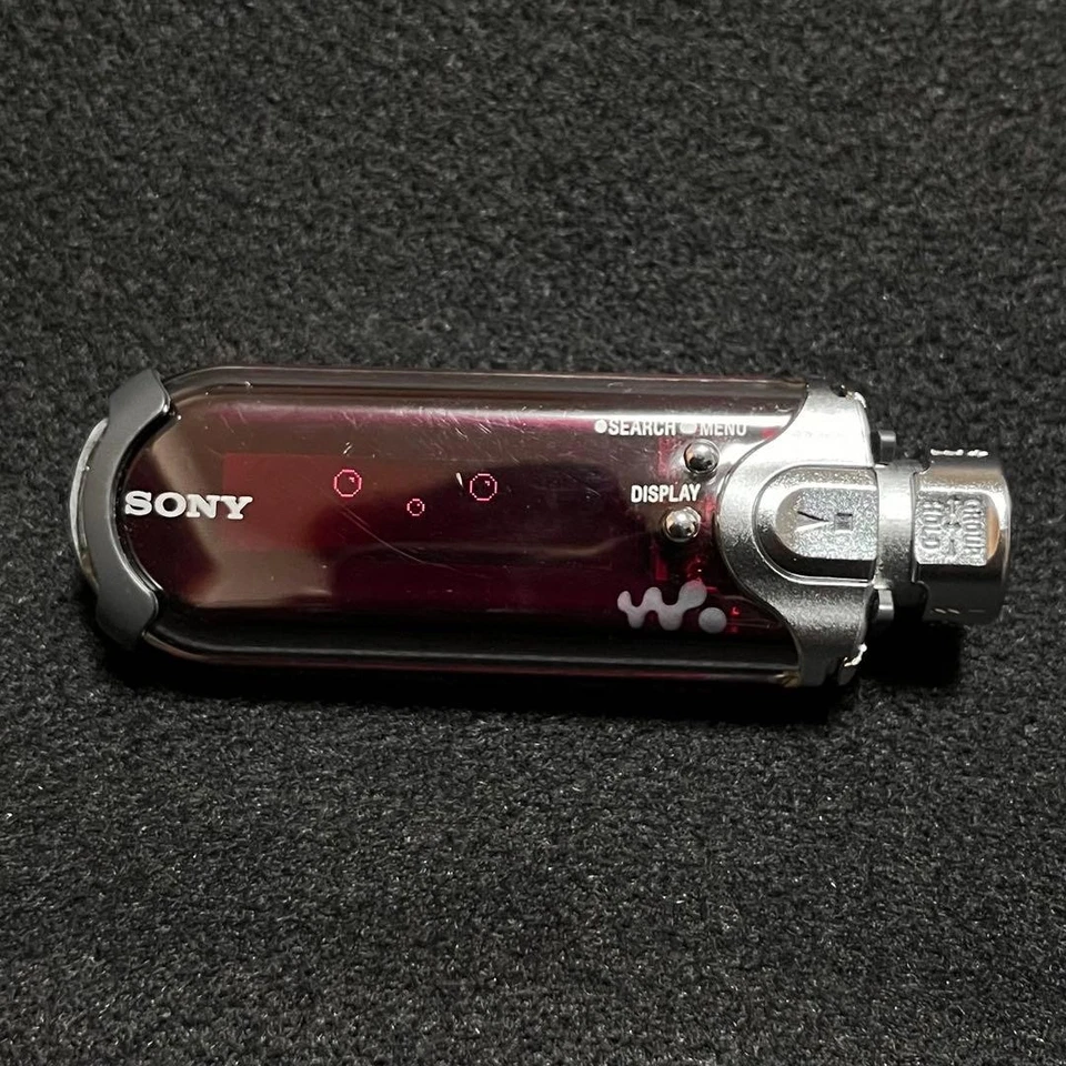 索尼 Walkman NW E405 红色 512MB 数字音乐播放器 日本 复古 已测试 — 第 2/3 张图片