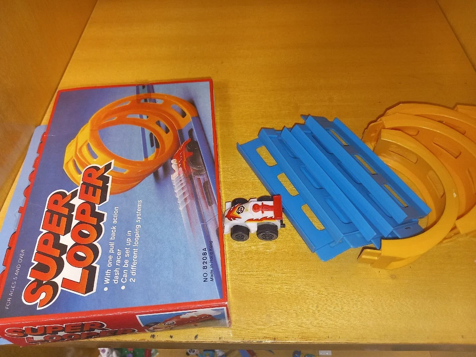 OTC 8208 Sb Super Looper Action Corsa Racer Pista con Auto - Immagine 2 di 3