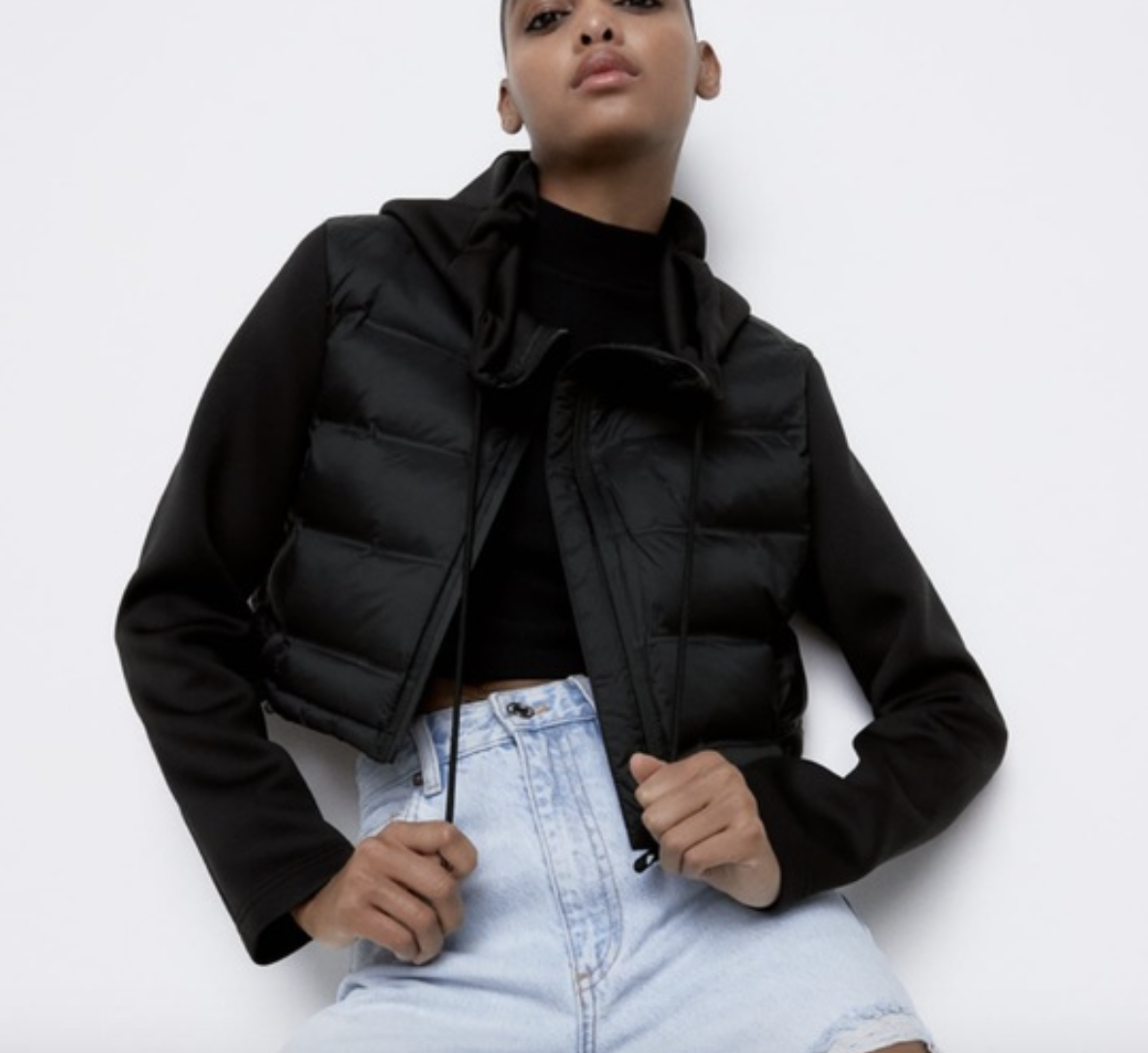 ZARA NEW WOMEN COMBINATION CROPPED 