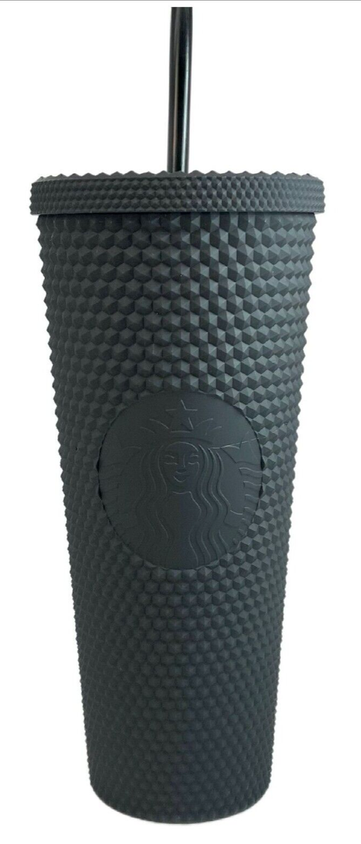Starbucks Matte Black Studded Cold Cup Tumbler 24 oz | eBay