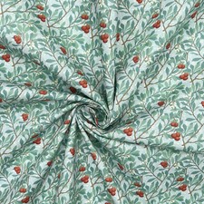 William Morris Fabric - Vintage Arbutus Cotton Percale Dressmaking Fabric