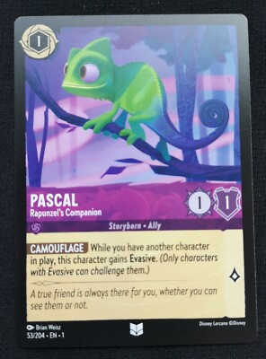 Pascal - Lorcana - The First Chapter - NM Unplayed - 53