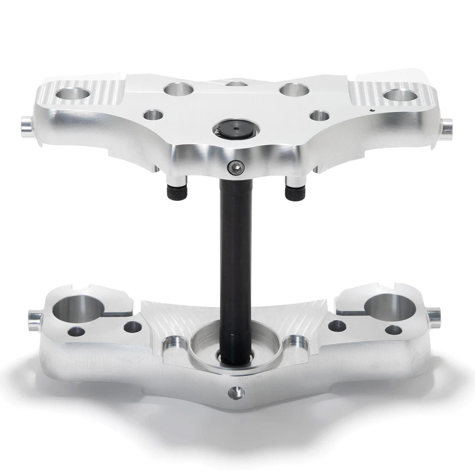 Touring 21" 23" Wheel 6 Degree Raked Triple Trees For Harley Electra Glide 97-13 Foto 2 de 4