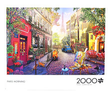 Paris Morning Angelo Bonito 2000 PC Puzzle New Buffalo Games
