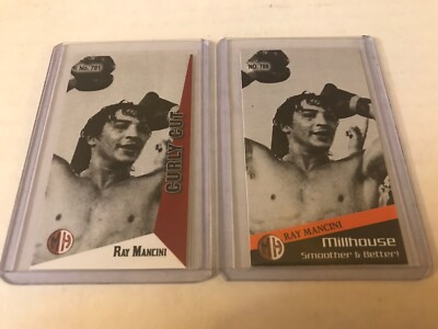LOT 2 RAY BOOM BOOM MANCINI  Millhouse Tobacco Rare Numbered 2/3, #-701,709