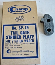 New Champ Items Problem Solver Door Lock Striker Plate No. SP -29
