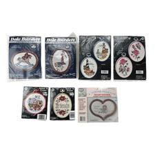 Cross Stitch N Frame Kit Lot x 7 Butterflies Floral Lighthouse Sealed NEW