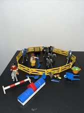 Playmobil Reitplatz Koppel Pferd Pony Reiterinnen mit Zubeh&ouml;r Zaun zum Reiterhof
