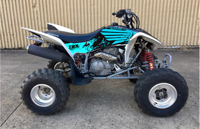2008 - 2018 Honda TRX 400 EX Graphics Kit - Pro Ed D51-3 Teal | eBay