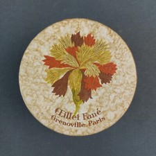 Grenoville- Ancienne Boîte Poudre De Riz Œillet Fané Ocre Rosé