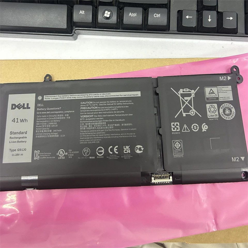 Genuine G91J0 Battery for Dell Latitude 3320 3420 3430 3520 3530 11.25V 41Wh - image 3 of 4