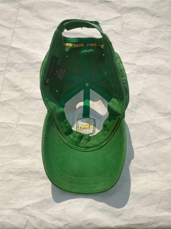 John Deere 100%纯棉绿帽 — 第 3/4 张图片