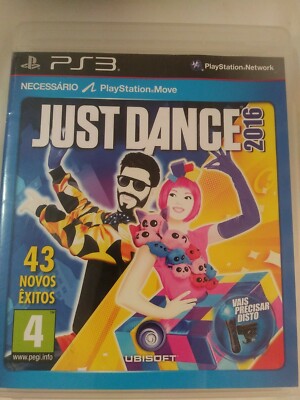 Just Dance 2016 RARE.(PS3 2016) 43 songs , Complete ,** Tested ** Fast Shipping
