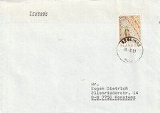 0811 || 42 auf Drucksache aus Seglinge 1991 - Fresko aus der KIrche von Kumlnge