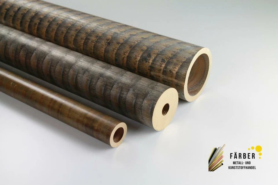 Bronze Rotguss RG7 Rund Rohr ø 41-51mm, Länge wählbar 00