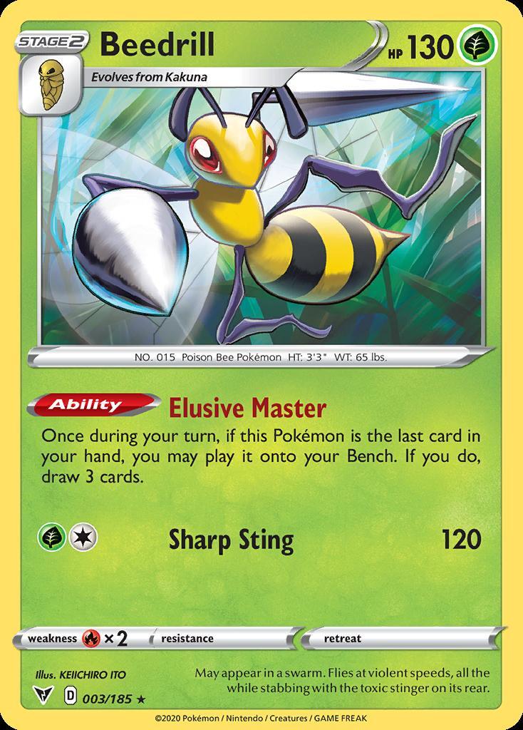 Pokemon Beedrill (3/227) Vivid Voltage LP