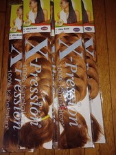 X-pression 82" 165g Ultra Braiding Hair 10 packs color 30