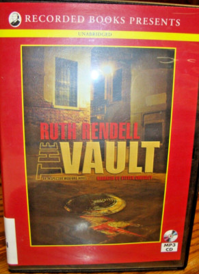 AUDIOBOOK MP3 CD 'The Vault'  Ruth Rendell (Inspector Wexford Series Novel)  S12