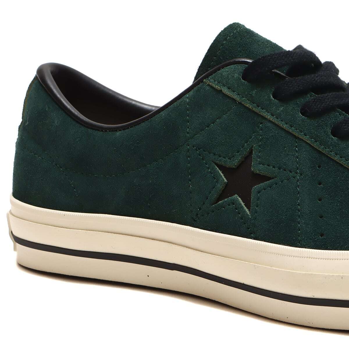 Converse One Star J Suede Color Green Black Made in Japan 35200510 Men Us8.5
