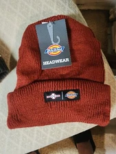-NEW- Dickies X Independent Truck Company Beanie Orange/red One Size Fits