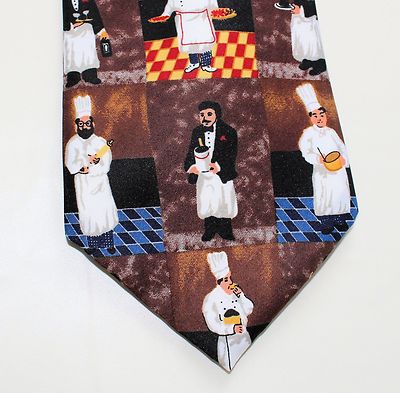 Foodie Tie - The Studio Collection by Samuel Broome - Waiter and Sommelier 